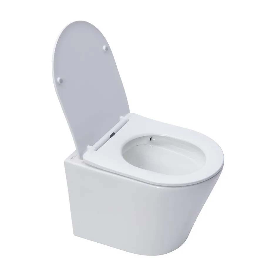 Grohe Pack WC Rapid SL + WC Swiss Aqua Technologies Infinitio sans bride + Plaque Arena chrome + Set d'habillage* Wc Suspendu