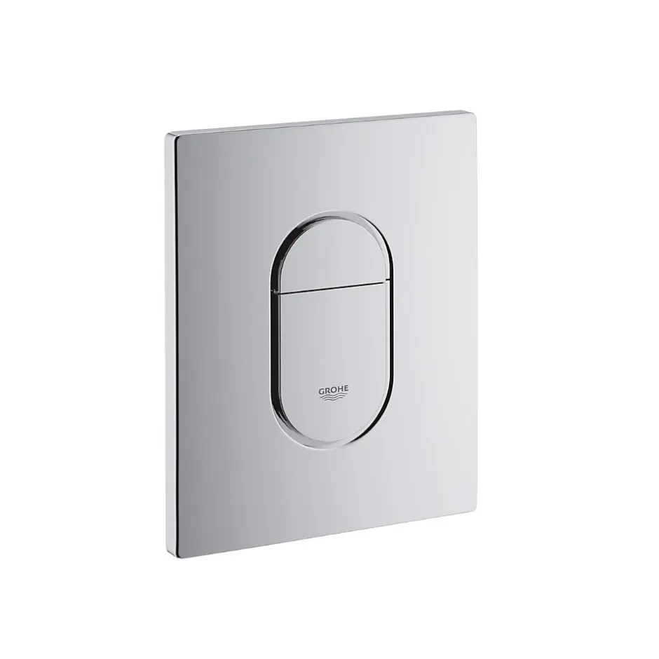 Grohe Pack WC Rapid SL + WC Swiss Aqua Technologies Infinitio sans bride + Plaque Arena chrome + Set d'habillage* Wc Suspendu