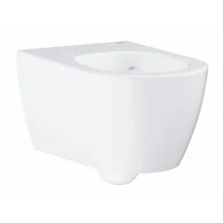 Grohe Pack WC suspendu sans bride Essence + abattant + plaque chromée + bâti