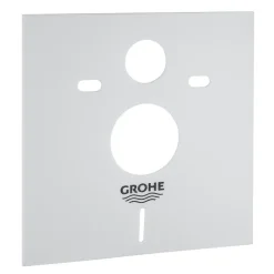 Grohe Pack WC suspendu sans bride Essence + abattant + plaque chromée + bâti