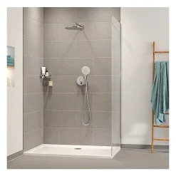 Grohe Precision SmartControl Set de douche encastrée façade thermostatique + Douche de tête + Douchette 3 jets, chrome (G34877000)