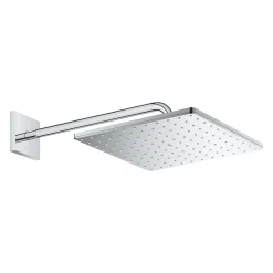 Grohe Rainshower Mono 310 Cube, Ensemble douche de tête et bras 422mm, 1 jet (26564000)* Colonne De Douche Sans Robinetterie