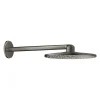Grohe Rainshower Smartactive 310 Set douche de tête 2 jets et bras 430mm, Hard Graphite brossé (26475AL0)* Colonne De Douche Sans Robinetterie