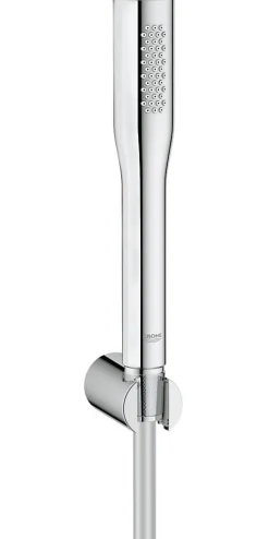 Grohe Set bain/douche Mitigeur mécanique Essence + Douchette stick 1 jet Euphoria Cosmopolitan, Chrome (33624001-Euphoria)