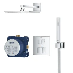 Grohe Set mitigeur de douche à encastrer Grohtherm Cube Rainshower Allure 230