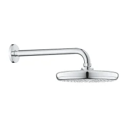 Grohe Tempesta 210 Ensemble douche de tête et bras 286 mm, 1 jet (26412000)* Colonne De Douche Sans Robinetterie