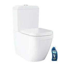 Grohe WC à poser sans bride Euro Ceramic + abattant et nettoyant