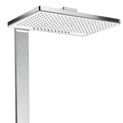 Hansgrohe Colonne de douche 460 2 jets avec mitigeur thermostatique blanc/chromé Rainmaker Select