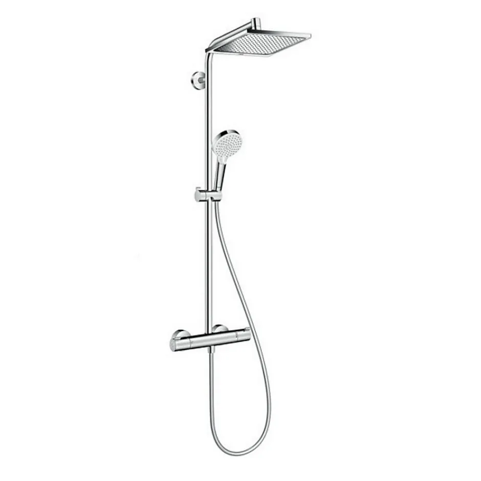 Hansgrohe Crometta E 240 1 jet EcoSmart Colonne de douche Showerpipe (HG-27281000)