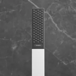 Hansgrohe Douchette à main 100 1jet EcoSmart blanc mat Rainfinity* Pommeau De Douche, Flexible Et Barre De Douche