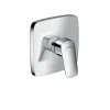 Hansgrohe Logis Set de finition pour mitigeur douche encastré (71605000)* Colonne De Douche Sans Robinetterie