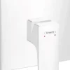 Hansgrohe Metropol Set de finition pour mitigeur douche encastré, poignée manette, Blanc mat (32565700)* Colonne De Douche Sans Robinetterie
