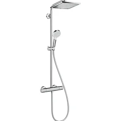 Hansgrohe Showerpipe Crometta E 240 Set de douche 1 jet, Chrome