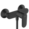 Hansgrohe Vernis Blend Mitigeur de douche avec cartouche en céramique, Noir mat (HG-71640670)* Robinet De Douche