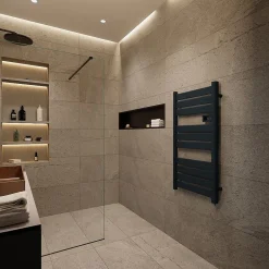 Ceramia Heat-Touch Sèche serviettes électrique 500W, anthracite (CERAHTLP500A)* Sèche-Serviettes Électrique