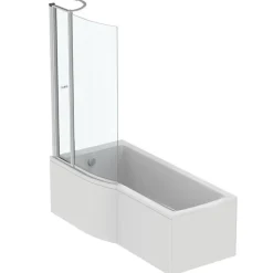 Ideal Standard baignoire pour bain/douche 170 x 80 asymétrique Connect Air gauche blanc