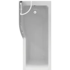 Ideal Standard baignoire pour bain/douche 170 x 80 asymétrique Connect Air gauche blanc