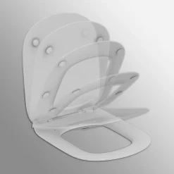 Ideal Standard Tesi Abattant ultra-fin frein de chute (T352701)* Abattant Wc