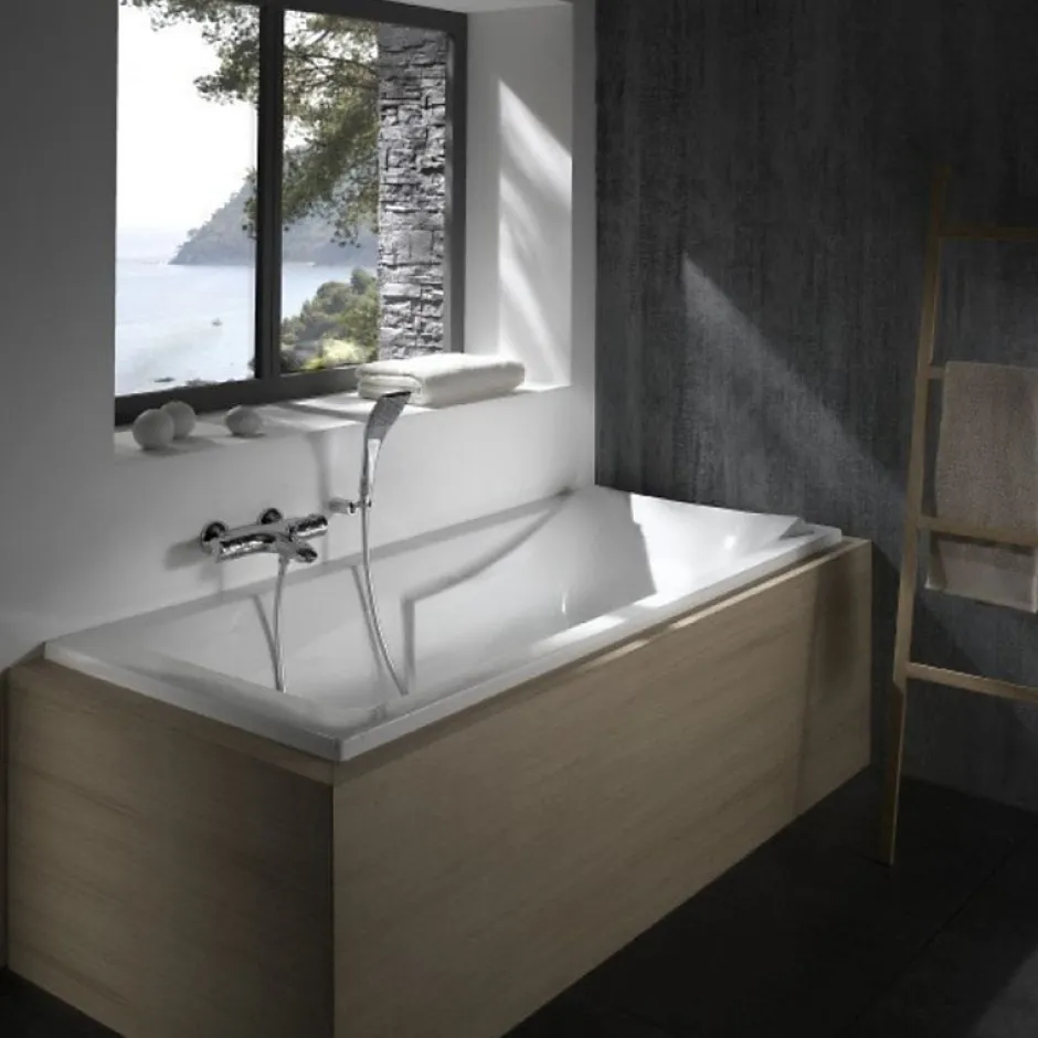 Jacob Delafon Baignoire droite 180 X 80 Corvette acrylique* Baignoire Droite