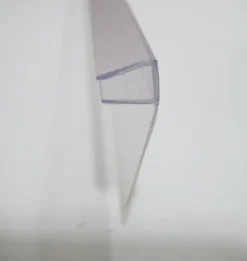 Aurlane Joint d'étanchéité en F l.200 cm pour paroi de douche 5 mm,