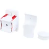 Pellet Jonction en T avec fixation murale - Arsis - - 70 x 67,5 mm