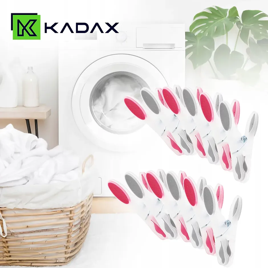 Kadax Pinces à vêtements pour linge 12 pièces* Etendoir À Linge