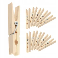 Kadax Vêtements Vêtements Pinces à Vêtements 10pcs Pinces en Bois