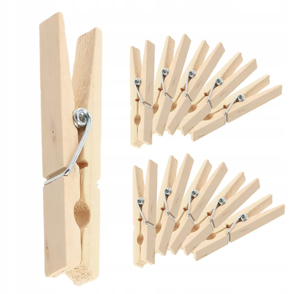 Kadax Vêtements Vêtements Pinces à Vêtements 10pcs Pinces en Bois