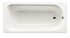 Kaldewei Eurowa 170 x 70 cm Baignoire droite 178 L en acier émaillé, sans pieds, blanc alpin (119800010001)