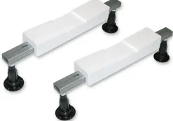 Kaldewei Eurowa Baignoire droite avec pieds 170 x 70 cm en acier émaillé, Blanc alpin (119800010001-SET)* Baignoire Droite
