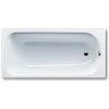 Kaldewei Eurowa 140x70 cm Baignoire rectangulaire en acier émaillé, sans pieds, blanc alpin (119500010001)* Baignoire Droite
