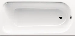 Kaldewei Saniform Plus 170 x 75 cm Baignoire droite 123 L en acier émaillé, sans pieds, blanc alpin (112600010001)