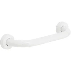 Kiamami Valentina 30Cm Manche En Acier Blanc Pour Personnes Âgées Et Handicapées* Barre D'Appui