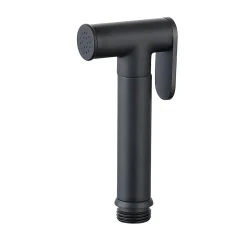 Kibath Robinet WC 1 eau HYGIÈNE INTIME, NOIR MAT, en laiton