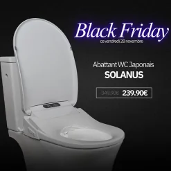 Magnifiak Kit Abattant WC Japonais Lavant avec eau chaude (Forme U)