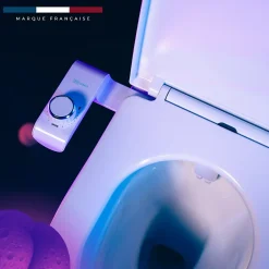 Magnifiak Kit Complet Toilette WC Japonaise Autonettoyante Robinet 3 Voies Inclu (Brevet Déposé) - Bidet Japonais Jet réglable