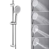 Sofetiy Max Kit de douche , Douchette 4 Fonctions, Ensemble de Douche Design Réglable en Hauteur, Pommeau de douche, barre