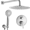 Rea Kit De Douche Encastré Ontario Brush Nickel