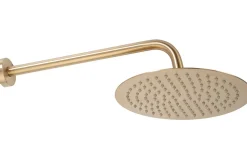 Rea Kit De Douche Encastré Lungo Brush Gold 17X16X36,5Cm + Box* Colonne De Douche Mécanique