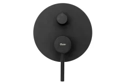 Rea Kit De Douche Encastré Lungo Black 17X16X36,5Cm + Box* Colonne De Douche Mécanique