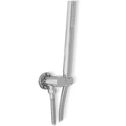 Rea Kit De Douche Encastré Lungo Chrome 17X16X36,5Cm + Box* Colonne De Douche Mécanique