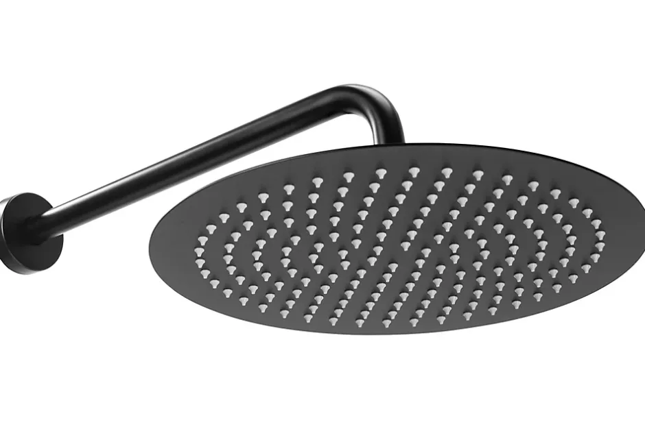 Rea Kit De Douche Encastré Lungo Thermostat Black 15X30X36,5Cm