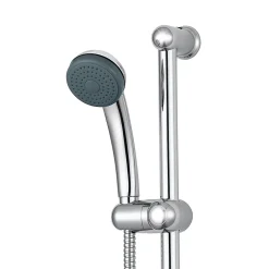 Kit de douche Nakri sans robinetterie avec pommeau de douche 1 jet + 1 support inox + 1 flexible 150 cm en inox* Colonne De Douche Sans Robinetterie