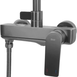 Rea Kit De Douche Avalon Titanium 50X23X153Cm