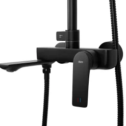Rea Kit De Douche Avalon Black 50X23X153Cm