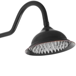 Rea Kit De Douche Bergamo Black 50X21X150Cm