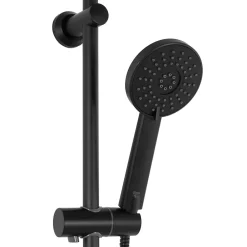 Rea Kit De Douche Bliss Thermostat Black 38,5X27,5X100Cm* Colonne De Douche Mécanique