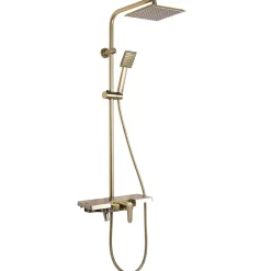 Rea Kit De Douche Bravo Brush Gold 45X40X105Cm