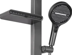 Rea Kit De Douche Karl Thermostat Titanium* Colonne De Douche Mécanique