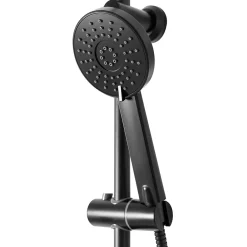 Rea Kit De Douche Luis Black 45X21X100Cm* Colonne De Douche Mécanique